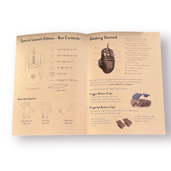 🛍️SALE🛍️Swiftpoint The Z Programmable Gaming Mouse (wired)Special Launch Edition - Picture 9 of 10